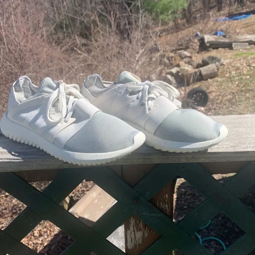 Adidas Tubular Viral Sneaker Sz 7.5 White/chalk